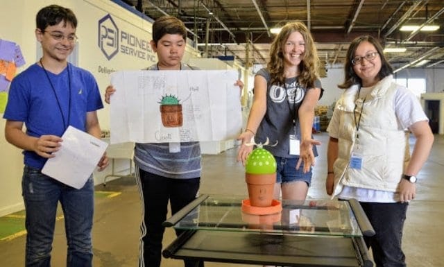 Innovation Alive 7th Grade Students Show Off Ideas at Oil & Gas Industry Parts China